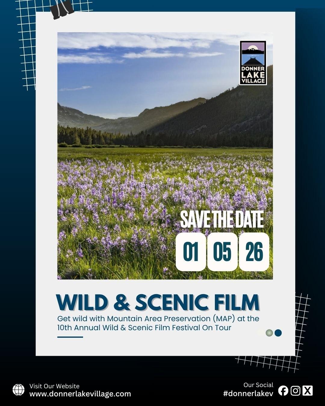Wild & Scenic Film — Save the Date